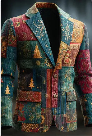 Mens Suit Jacket Mens Outerwear Casual Suit style-haven-vwag8