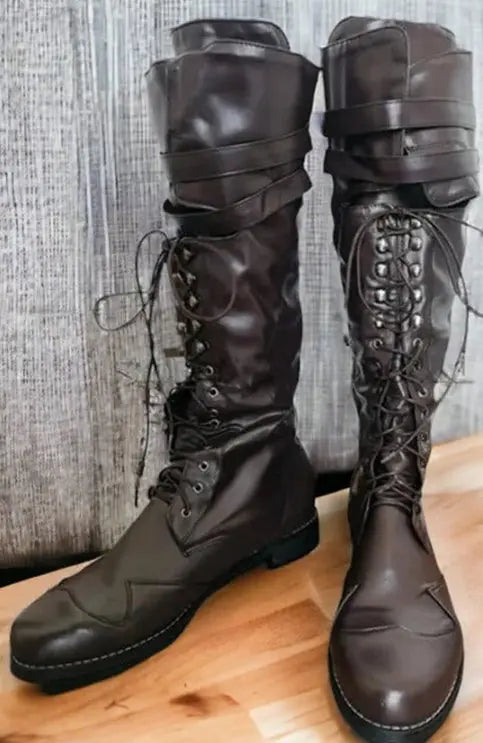 Men's shoes men's boots boots rivets style-haven-vwag8