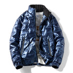 Men's Shiny Thickened Puffer Coat — Extended Sizes style-haven-vwag8