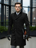 Mens Lined Wool Coat For Fall And Winter style-haven-vwag8
