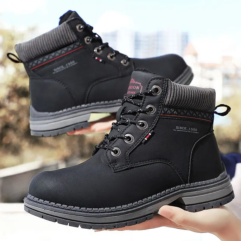 Women's plus cashmere Martin boots style-haven-vwag8