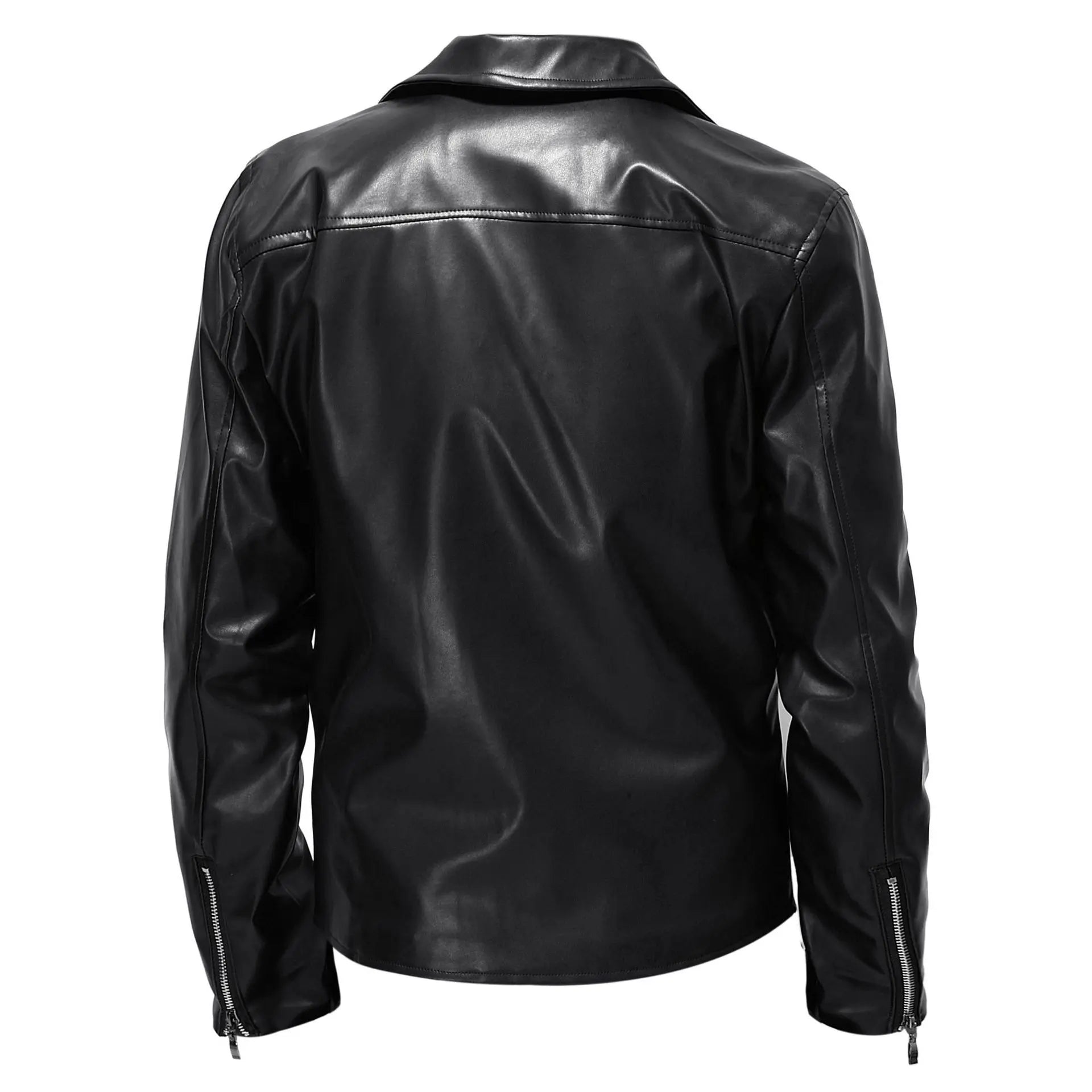 Men's Leather Clothing Trend Spring And Autumn New Leather Jackets Gear Hikes