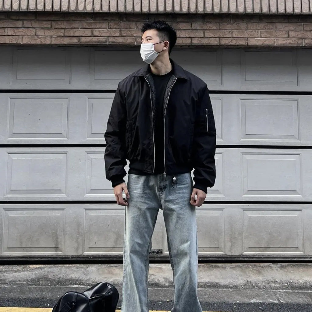 Men's Retro Lightweight Jacket — Fleece or Jacket Style style-haven-vwag8