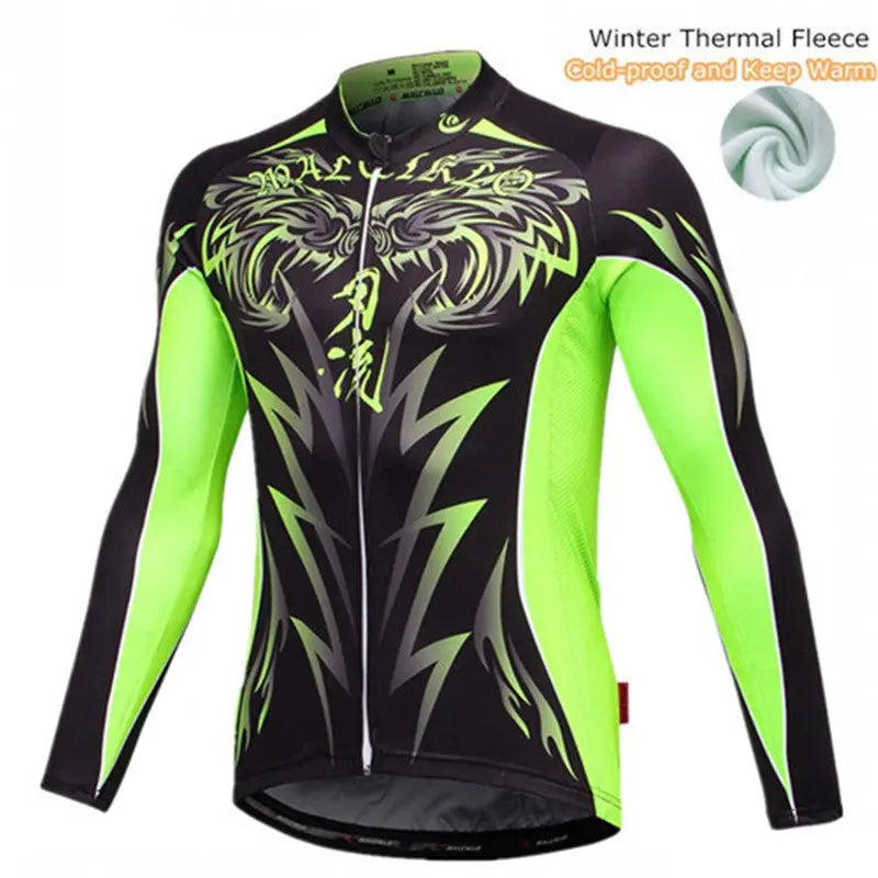 Men's Reflective Windbreaker Cycling Jacket — Winter Warm style-haven-vwag8