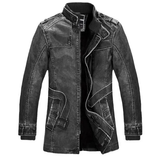 Duolino Classic Leather Jacket Gear Hikes