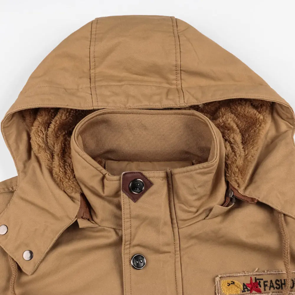 Men's Winter Fleece-Lined Hooded Jacket style-haven-vwag8