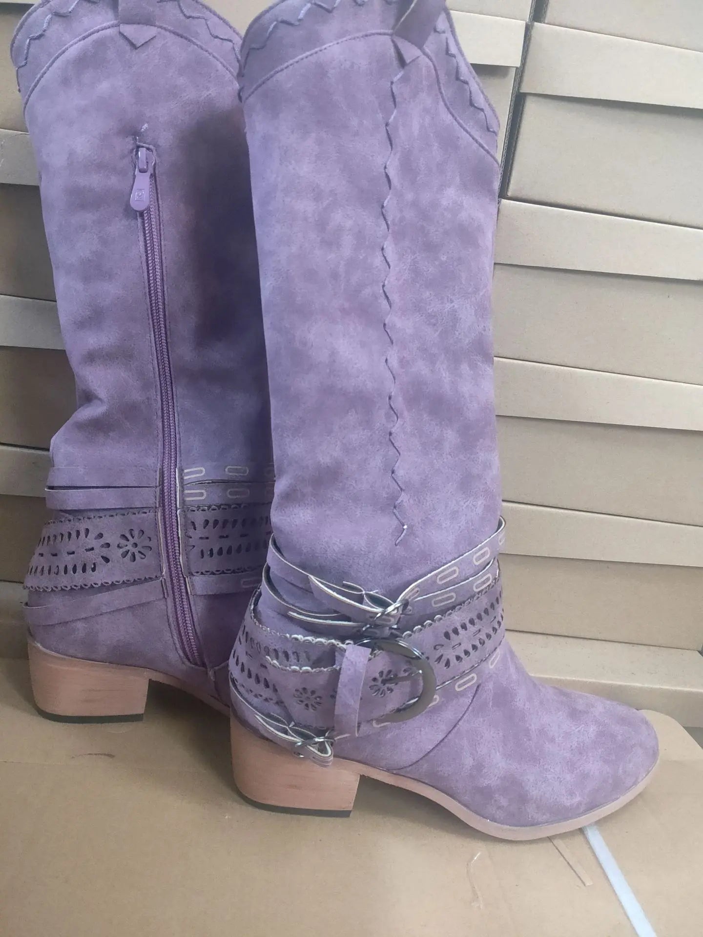 Martin boots, women's medium boots, Knights' boots style-haven-vwag8