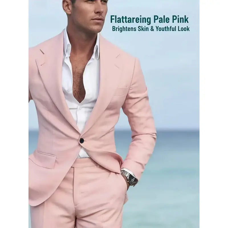 New Mens Fashionable Casual Business Suit style-haven-vwag8