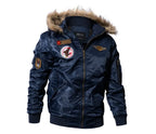 Men's 3D Velvet Military-Inspired Thick Winter Coat style-haven-vwag8