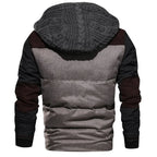 Men's Color-Block Zip Cardigan Jacket — Thick Winter Fit style-haven-vwag8