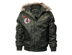 Men's 3D Velvet Military-Inspired Thick Winter Coat style-haven-vwag8