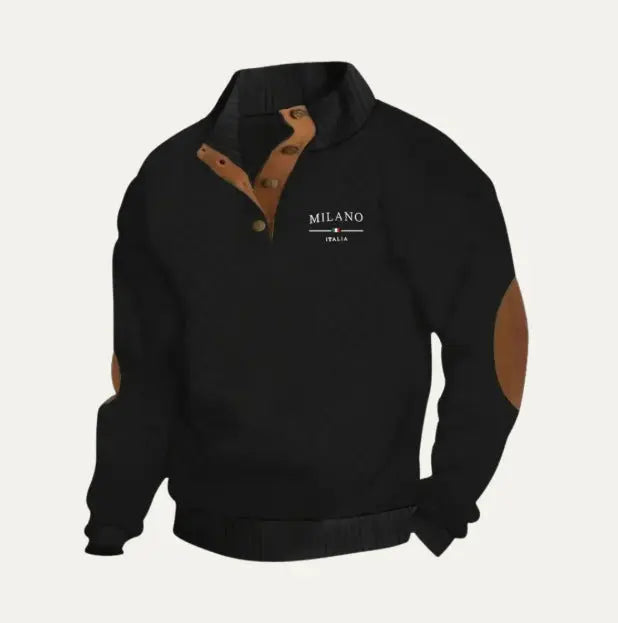 Men's Jacquard-Knit Pullover Sweater style-haven-vwag8