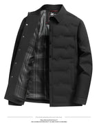 Men's Lightweight Short Down Jacket — Business Casual style-haven-vwag8