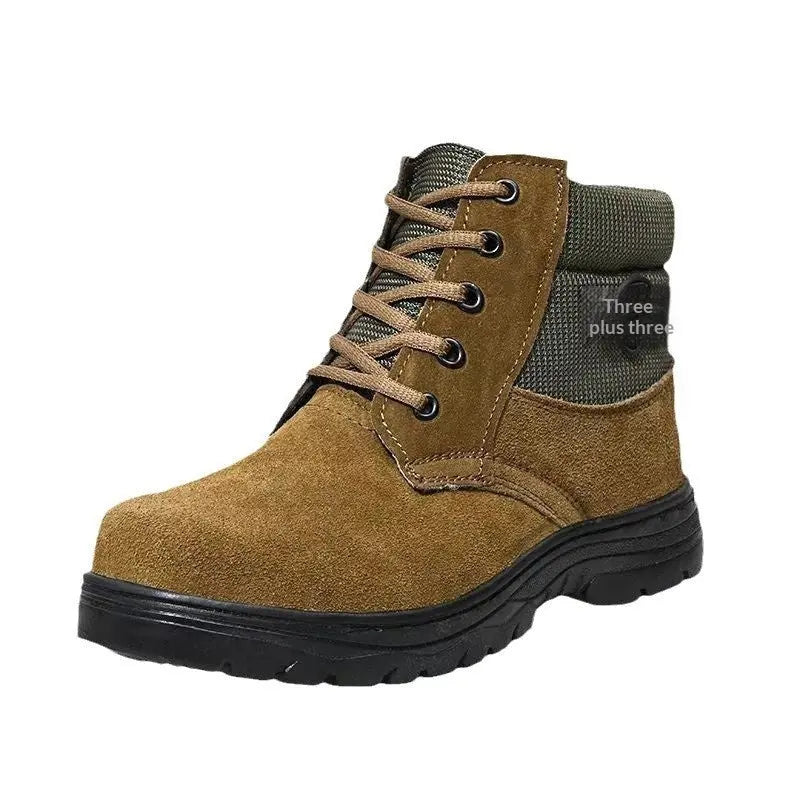 Mens Sheepskin-Trimmed Thermal Cotton Boots style-haven-vwag8
