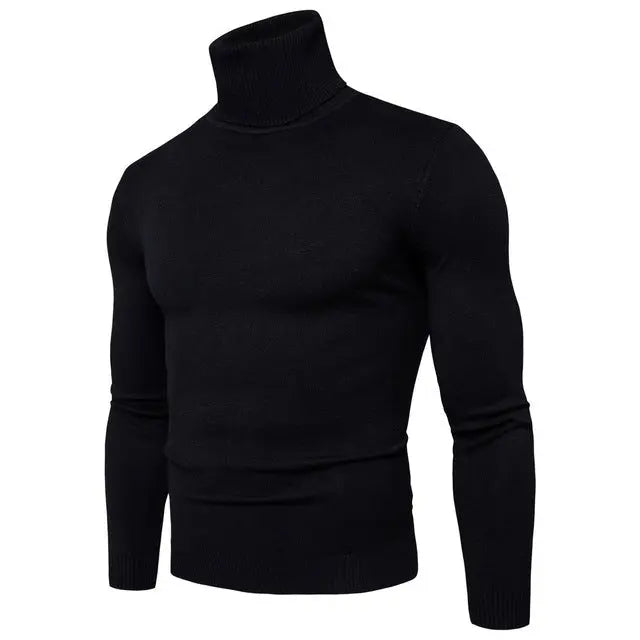 Men's Slim Fit Thermal Turtleneck Sweater style-haven-vwag8