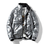 Men's Shiny Thickened Puffer Coat — Extended Sizes style-haven-vwag8