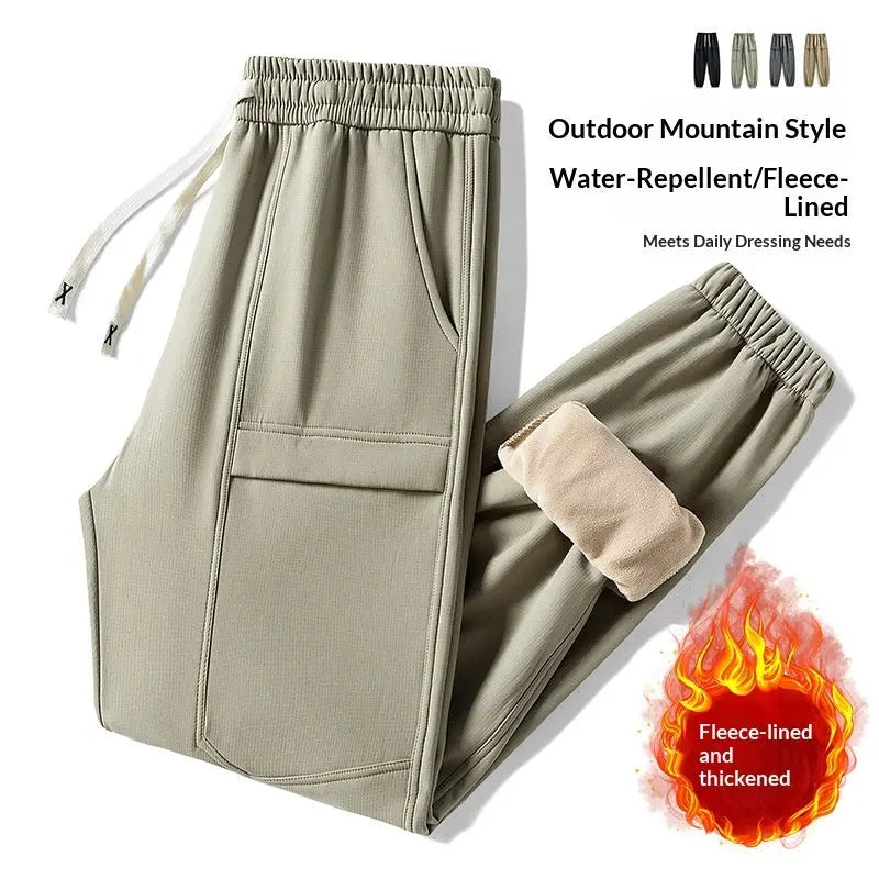 Fleece-lined Extra-thick Warm Hiking And Sports Pants style-haven-vwag8