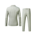 Mens Solid-Colored Business Suit Set style-haven-vwag8