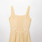 Slim-fit Bow-tied Strap Dress For Women style-haven-vwag8