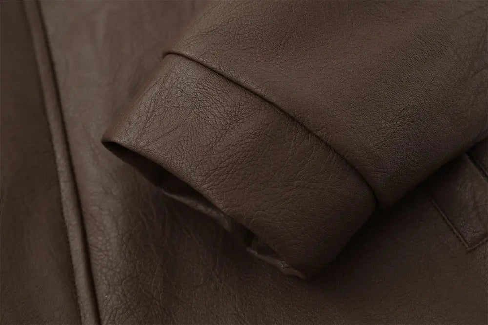 Men's American Retro PU Leather Jacket style-haven-vwag8