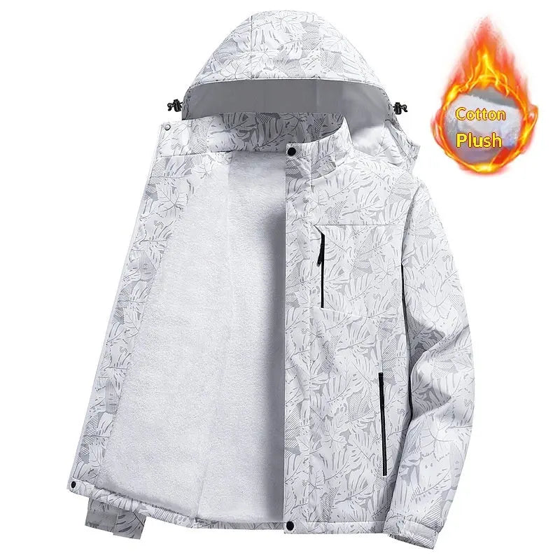 Men's Windproof Tactical Jacket — Detachable Hood style-haven-vwag8