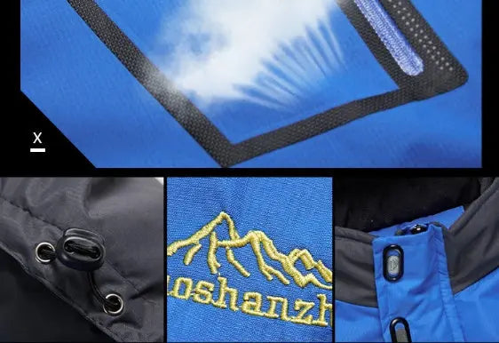 Men's Waterproof Fleece Jacket — Fur Collar, Harsh Winter Ready style-haven-vwag8