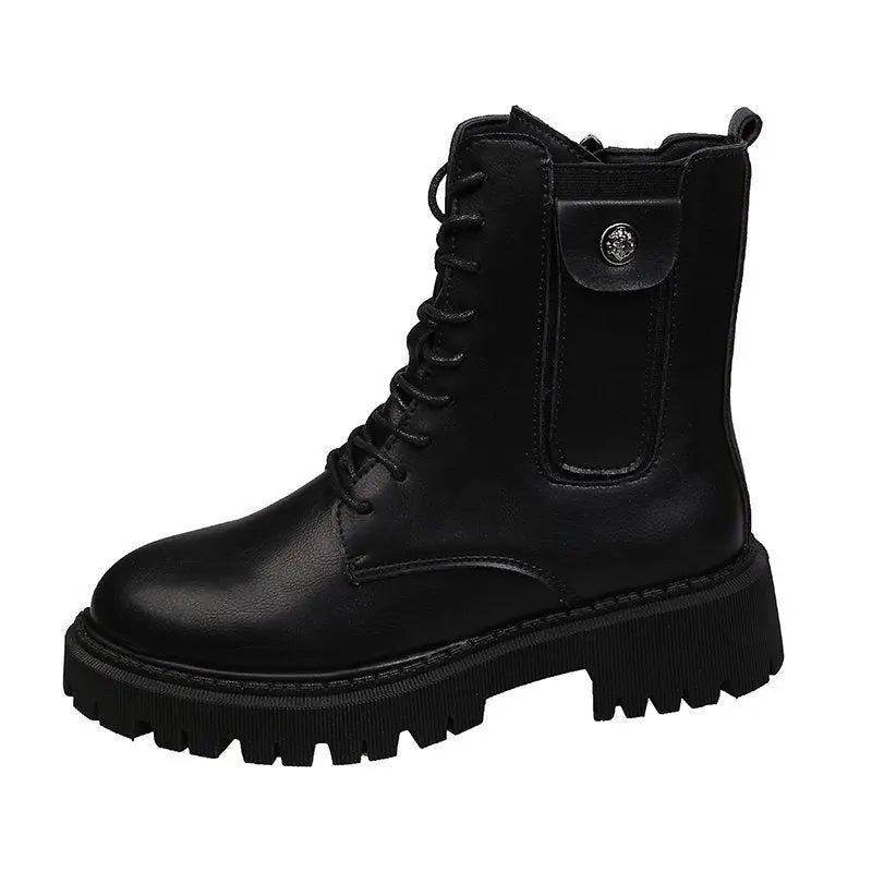 Women's platform Martin boots style-haven-vwag8