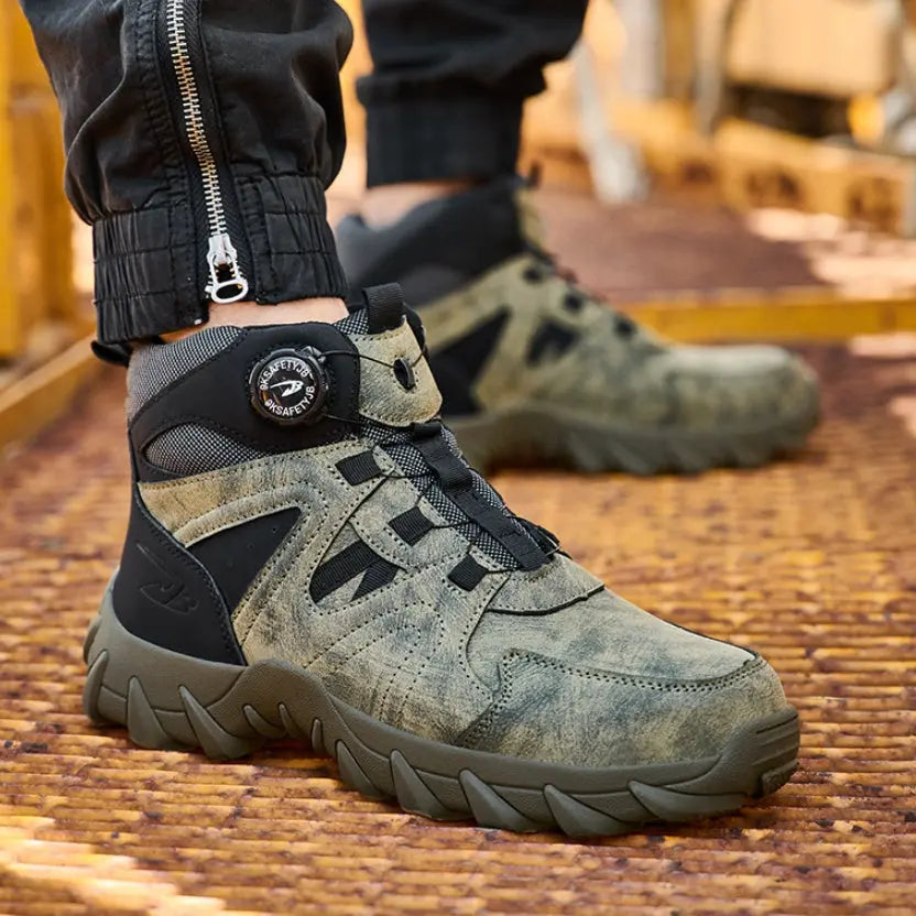 Mens Lightweight Comfortable And Safety Work Boots style-haven-vwag8