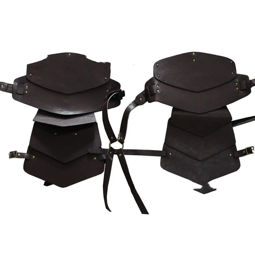 Men's Leather Bondage Jackets Multiple Straps Binding Bras Gear Hikes