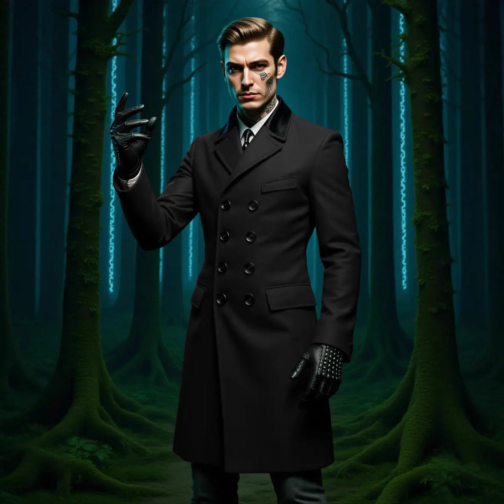 Mens Lined Wool Coat For Fall And Winter style-haven-vwag8