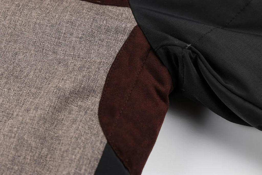Men's Color-Block Zip Cardigan Jacket — Thick Winter Fit style-haven-vwag8