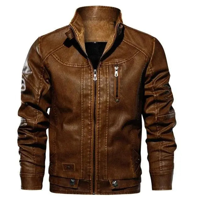 Benedict Mens Leather Jacket Gear Hikes