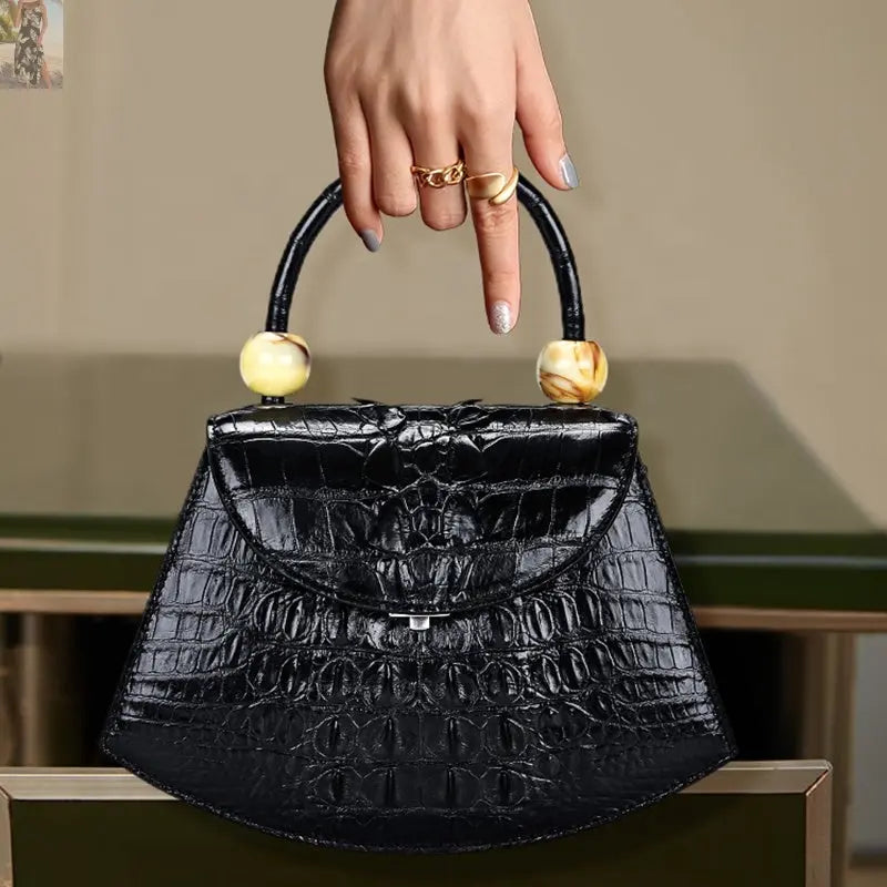 DON JOHN Crocodile Bags Luxury Handbag Women's