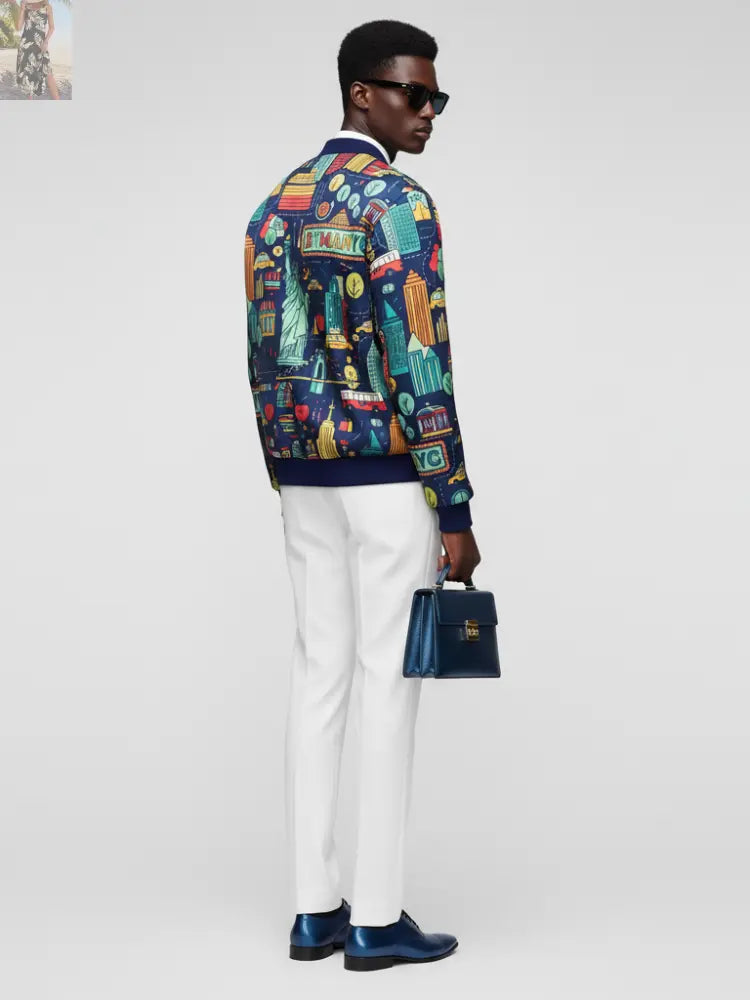 Men's MIDTOWN Bomber Jacket BYMANYC ® New York