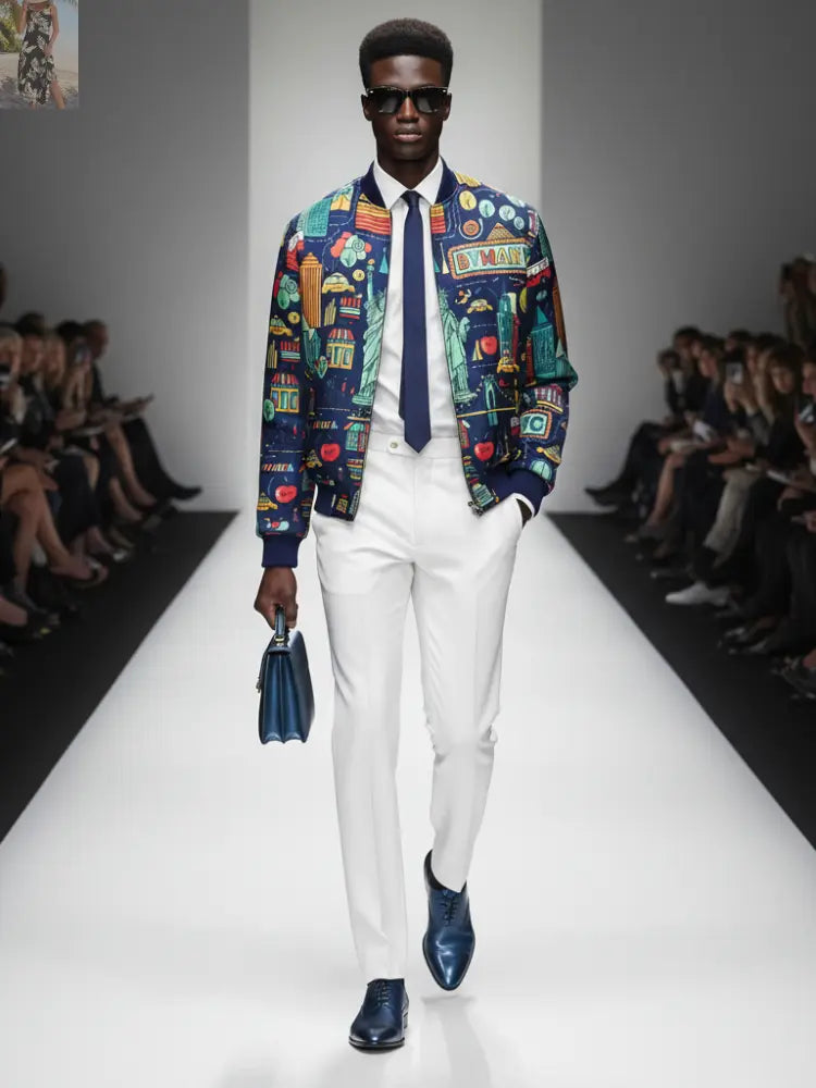 Men's MIDTOWN Bomber Jacket BYMANYC ® New York