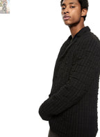 Pinstripe Crinkle Jacket