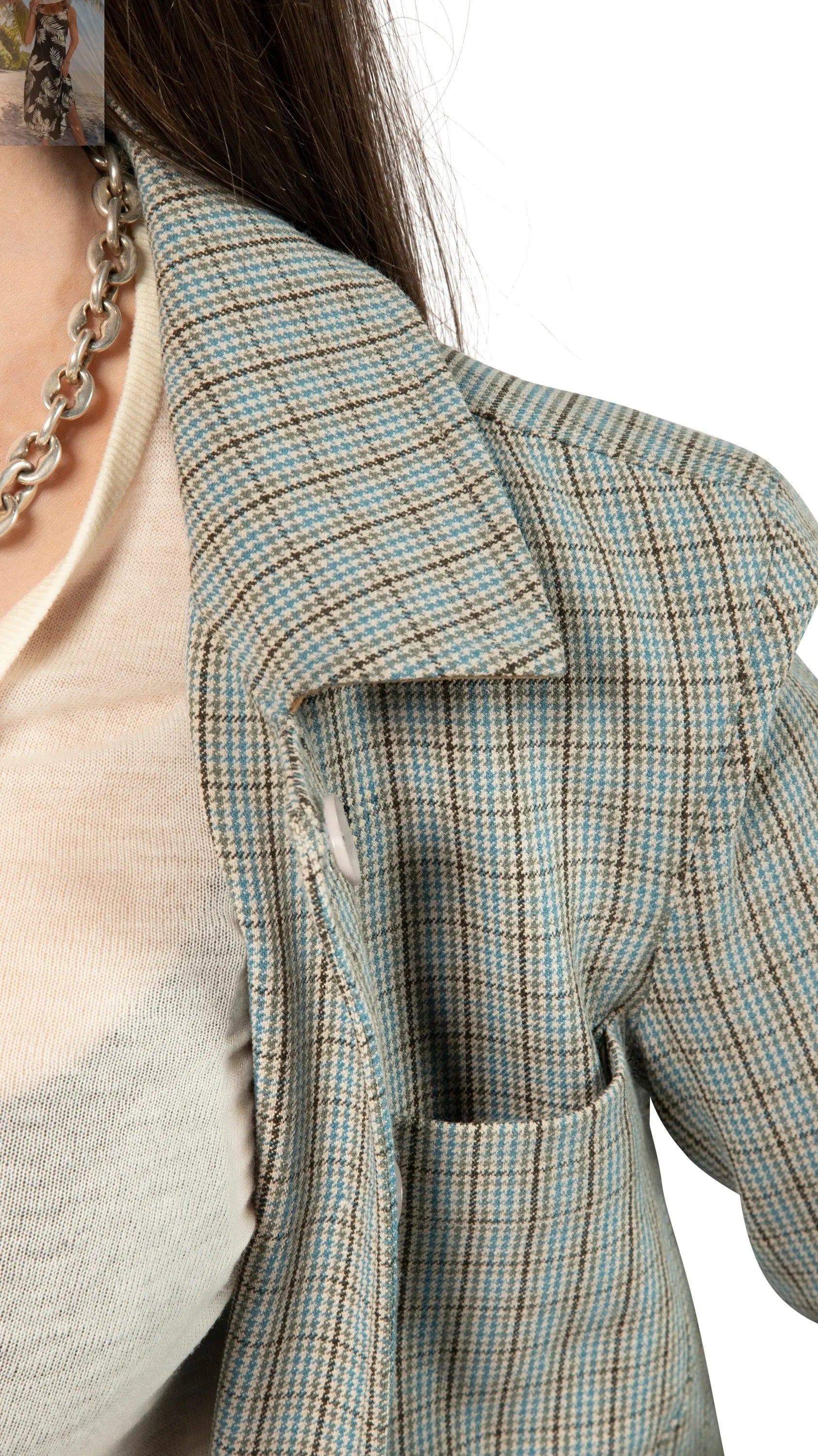 Button Front, Patch Pocket Task Jacket With Elbow Patches