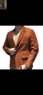 DON JOHN Crocodile Jackets Handmade Men's