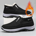 Mens Snow Boots With Non Slip Soles Fleece Lined Thick And Warm Cotton Shoes style-haven-vwag8