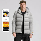 Men's Hooded Corduroy Wool Coat — Cotton-Padded Winter Warmth style-haven-vwag8