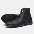 Mens Vintage Casual Leather Boots style-haven-vwag8