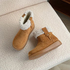 Womens Retro Warm Fuzzy Cotton Shoes style-haven-vwag8