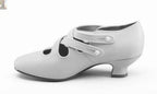 Astoria Edwardian Leather Shoes (Soft Ivory)