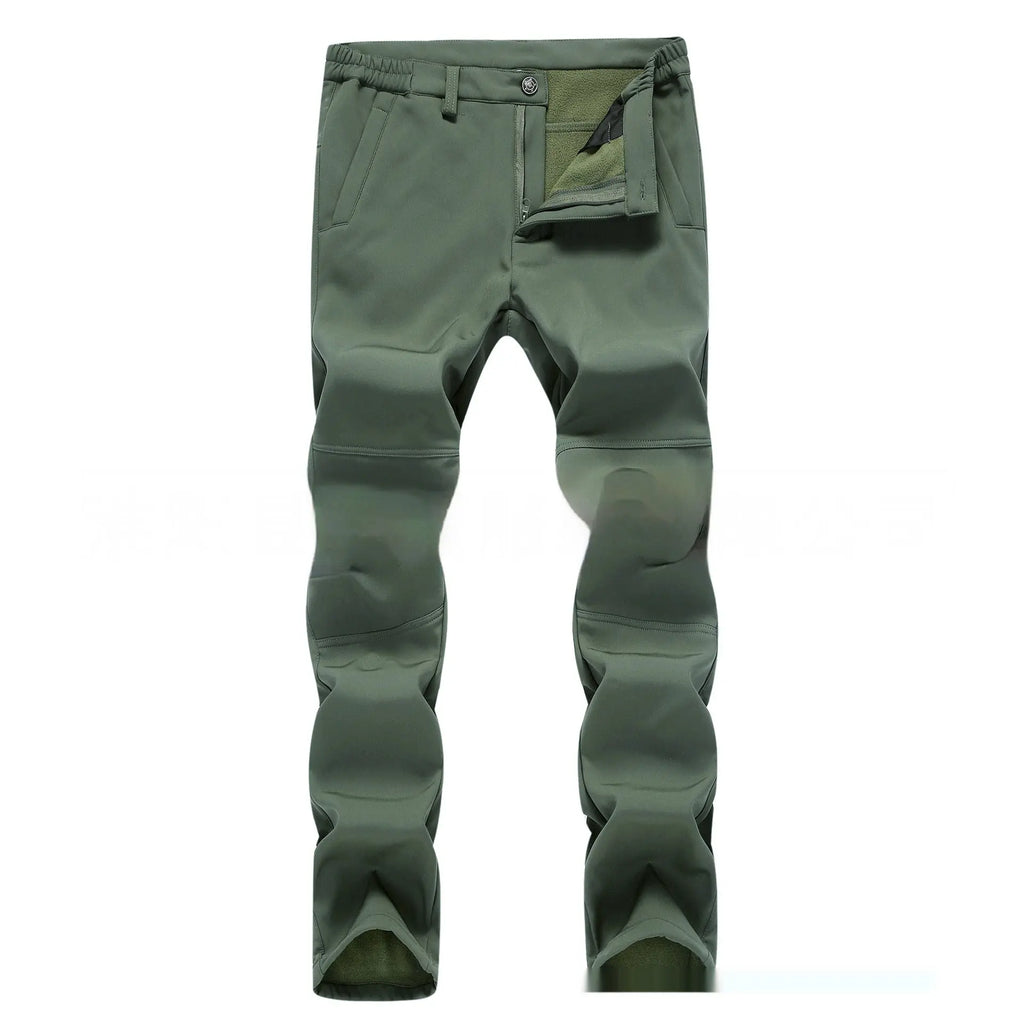 Mens Fleece Hiking Pants for Skiing, camping style-haven-vwag8