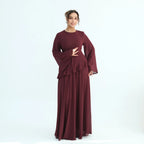 Women's Waist-cinching Double-layer Dress style-haven-vwag8