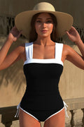 Black & White One-Piece Swimsuit