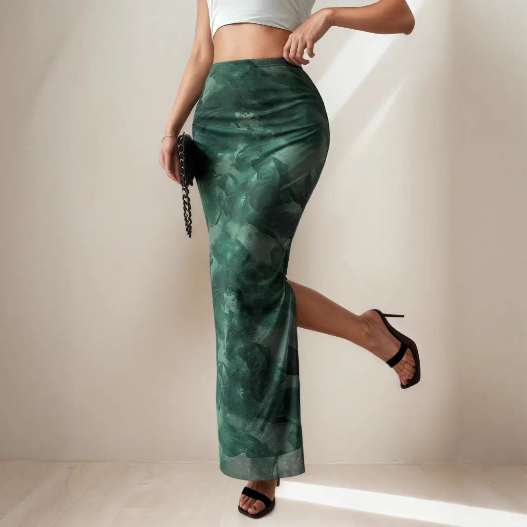 Figure-flattering Versatile And Elegant Long Dress style-haven-vwag8