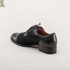 Dandy Men's Vintage Cap Toe Oxfords (Black)