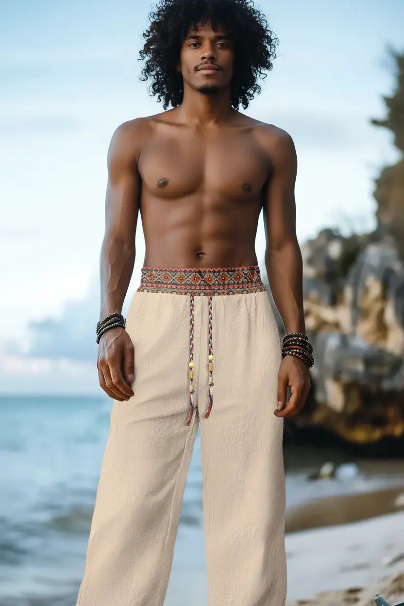 Expanded Beige Pants - Full Head