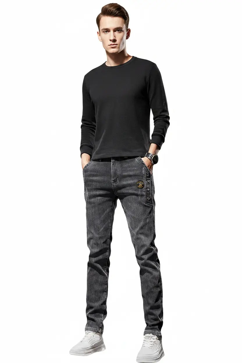 Expanded Grey Jeans White BG - Full Model